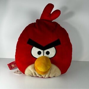 Angry Birds Plush Red Bird Plush 14" Angry Birds Video Game Official Licensed
